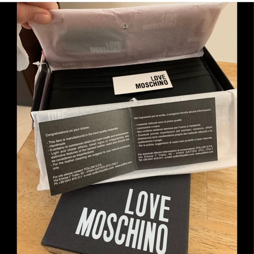 🔥🔥Clearance Sale Reduced Limited Time Offer NWT LOVE MOSCHINO Price Firm Buy Now - Picture 7 of 8